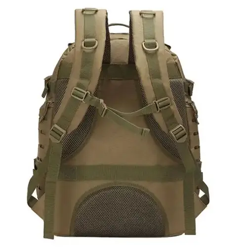 Travel Tactical Backpack – Large MOLLE Rucksack with Luggage Strap